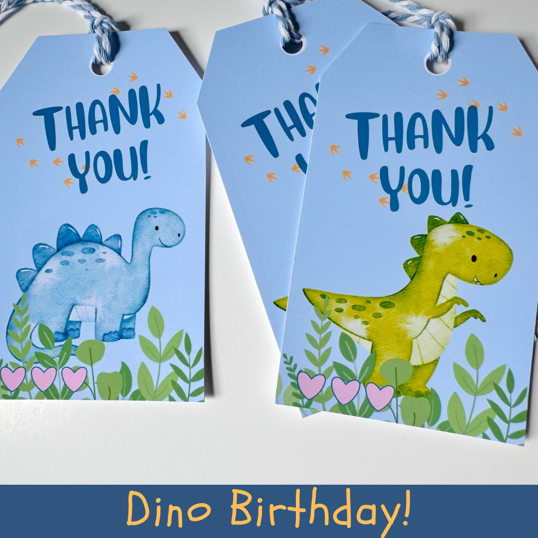 Personalized Dinosaur 12 TAGS