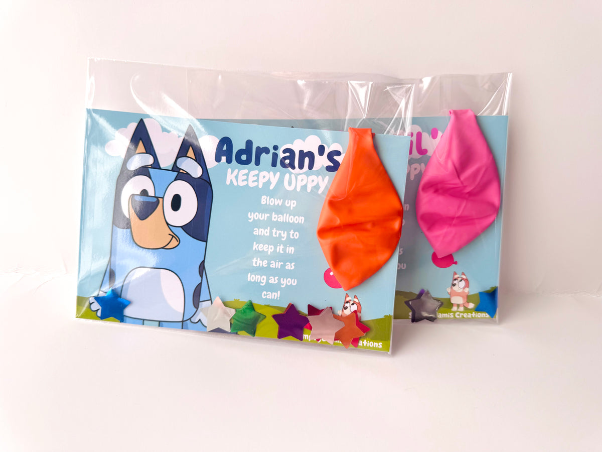 Keepy Uppy 12 favors (stars included)