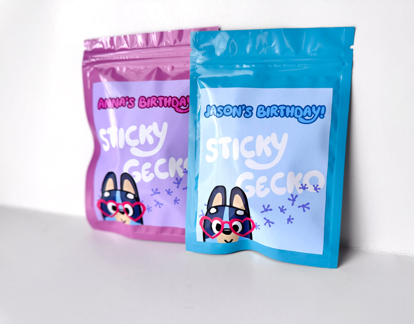 Sticky geckos 12 (geckos included)