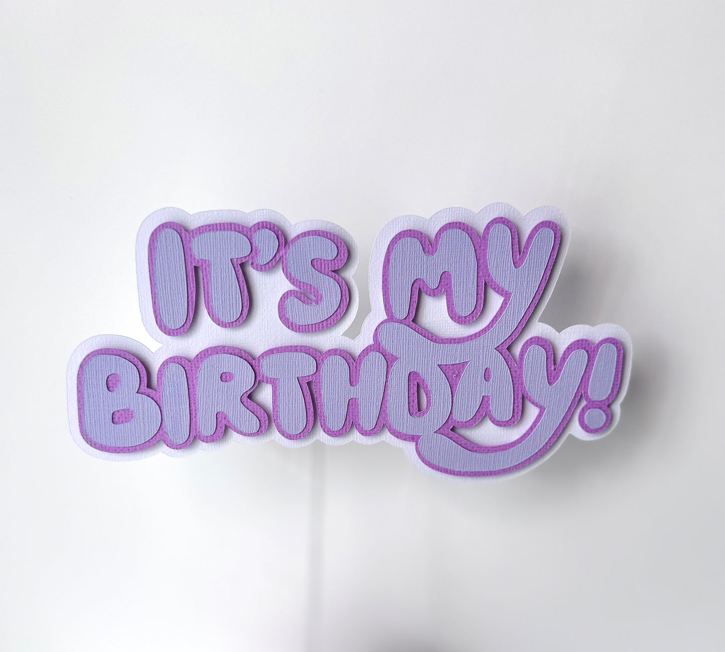 It’ my Birthday CAKE TOPPER