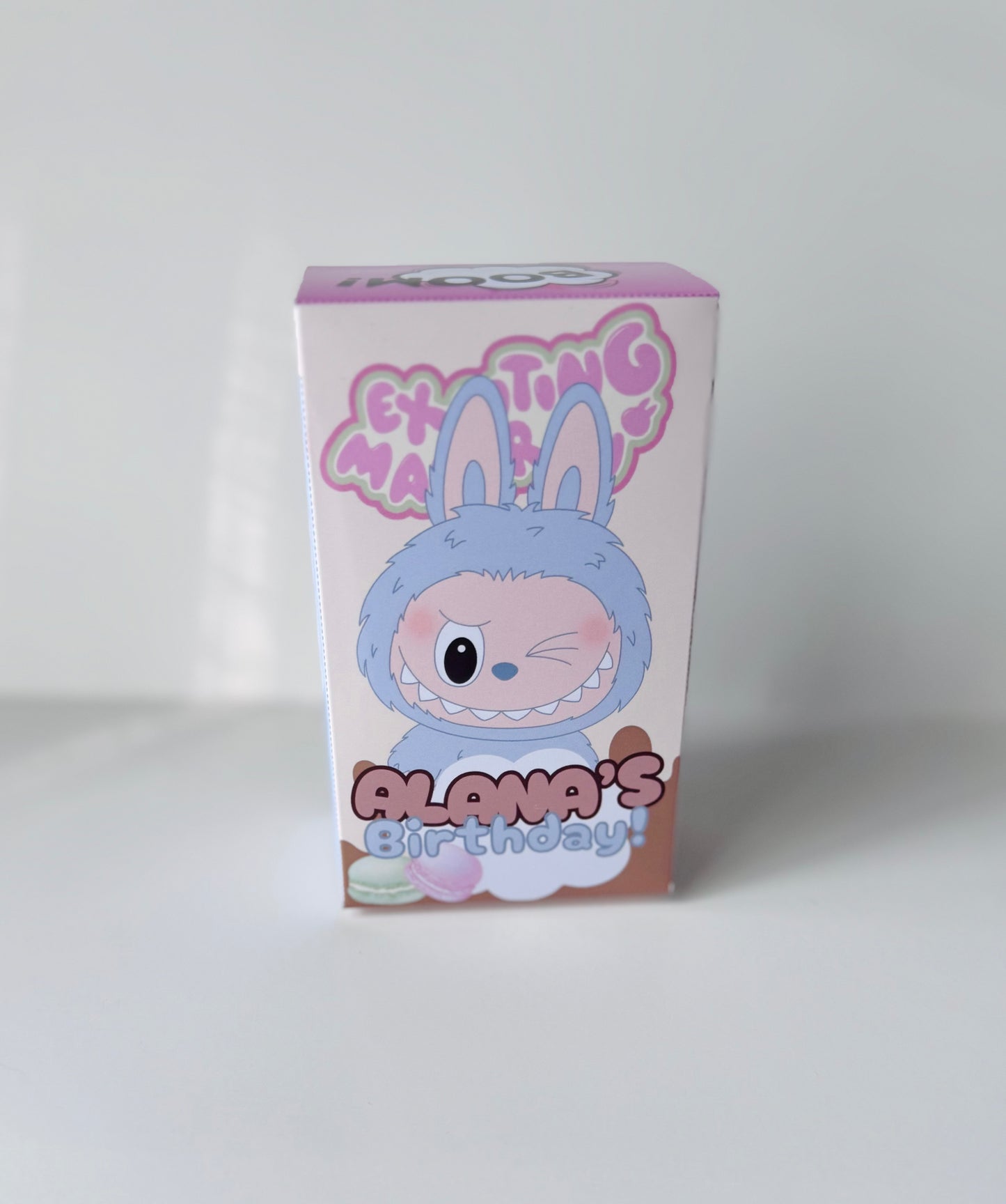 Labubu Personalized Mine Cereal Boxes 10 (Boxes Only)