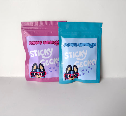 Sticky geckos 12 (geckos included)