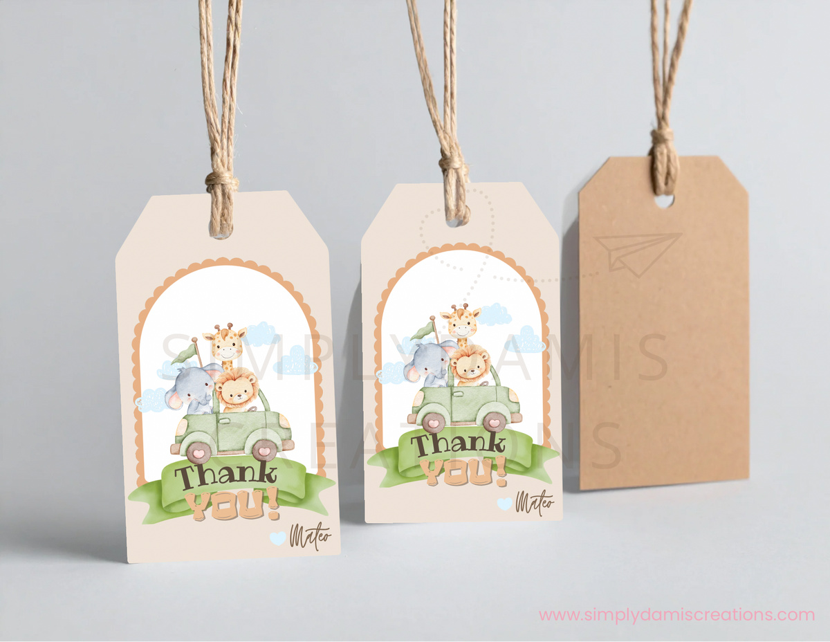 Personalized TAGS (12 tags)