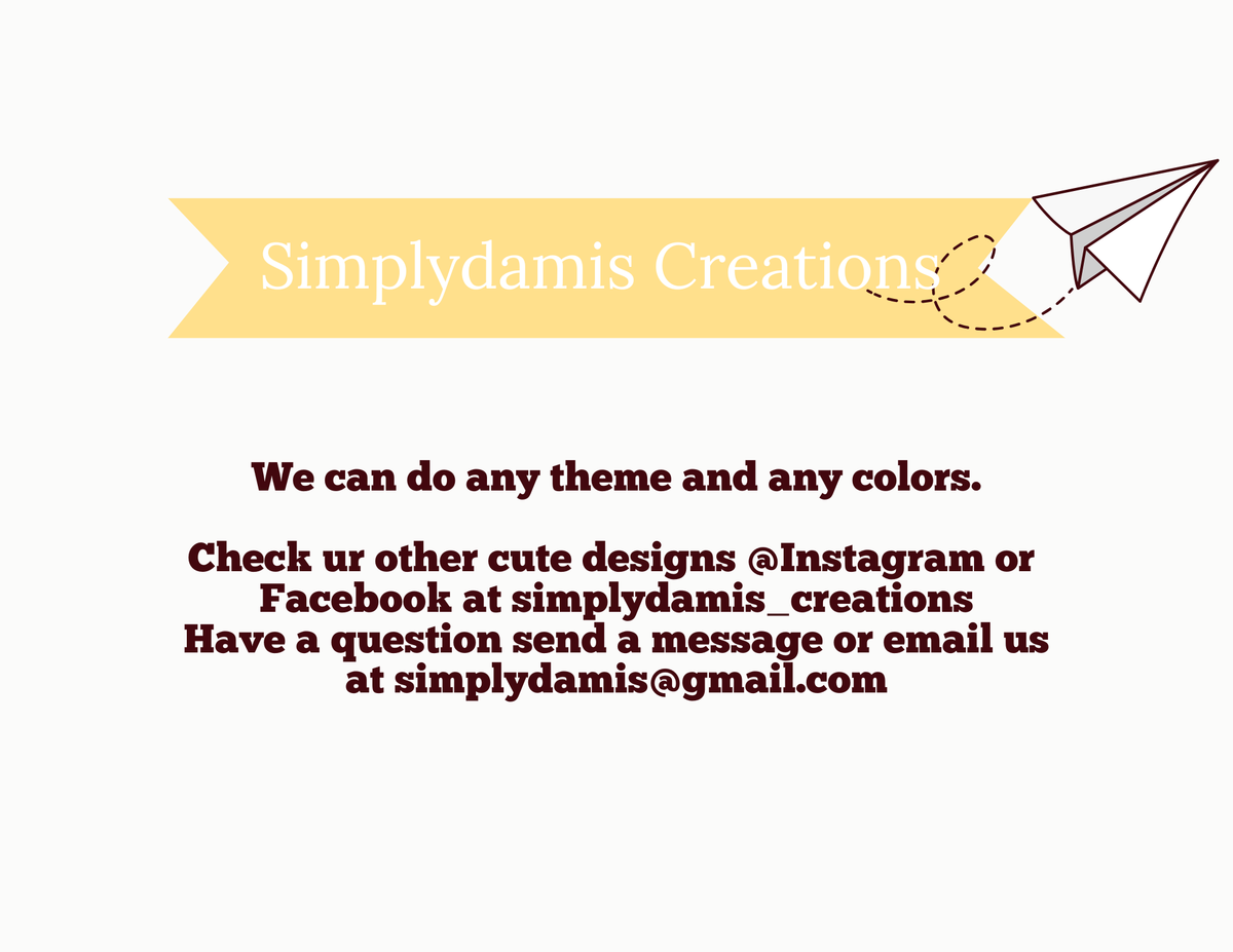 Birthday placemats, Personalized placemats