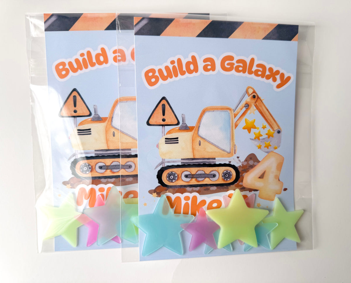 BUILD A GALAXY Party Favors (12 favors stars included)