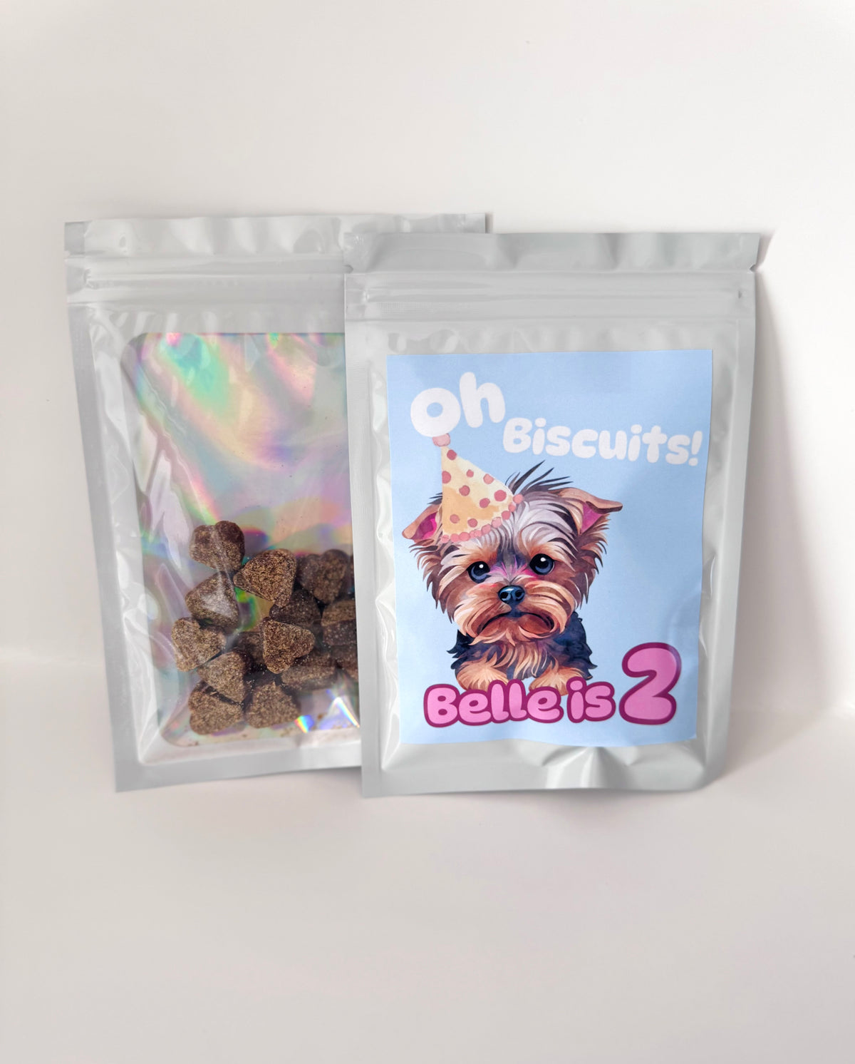 Dog birthday favors, Biscuits Bags (12 bags only)